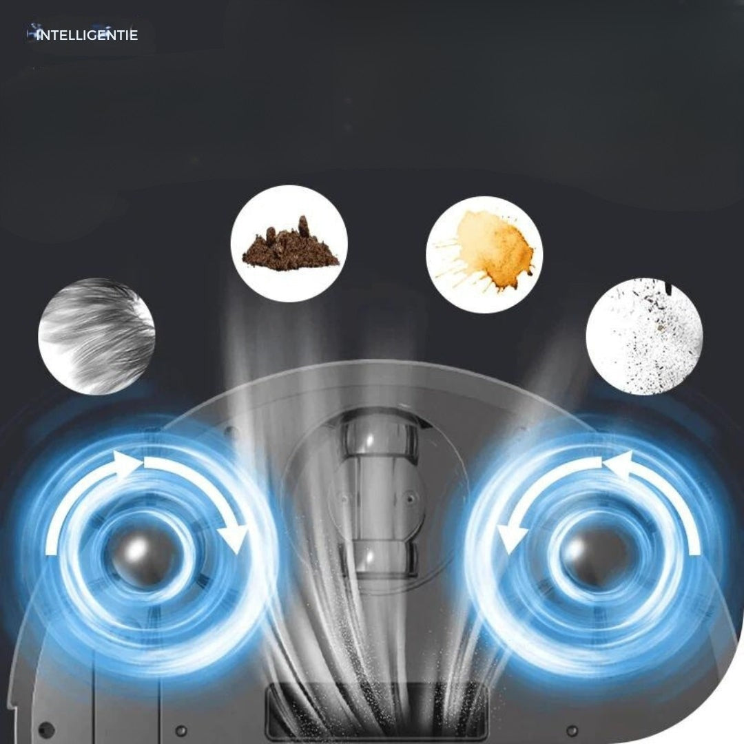 ŠvaraBot – išmanus robotas dulkių siurblys su plovimo funkcija