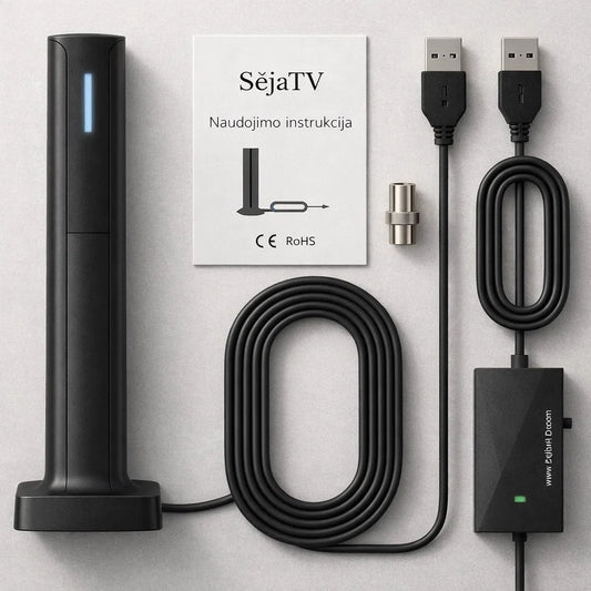 SėjaTV – skaitmeninė TV antena nemokamiems HD kanalams